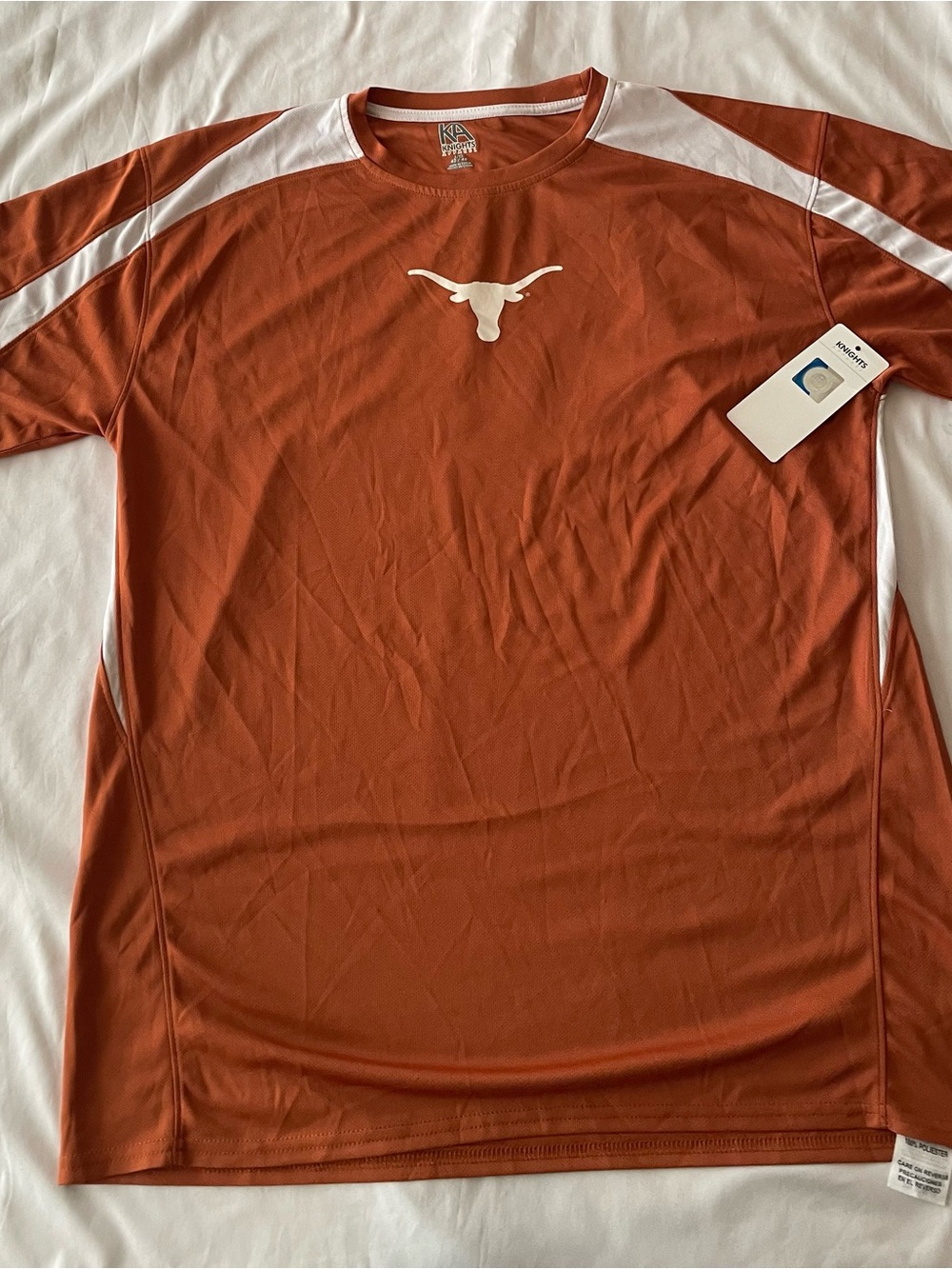 NWT! Texas Longhorns Men’s Short Sleeve Shirt, Sz L